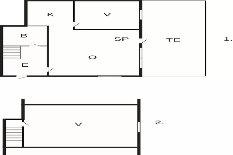 6 persoons vakantie huis in Naustbukta-By Traum-Plattegrond