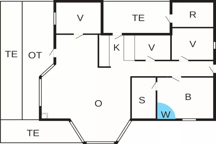 Gezellig kustverblijf -- By Traum Ferienwohnungen-Plattegrond