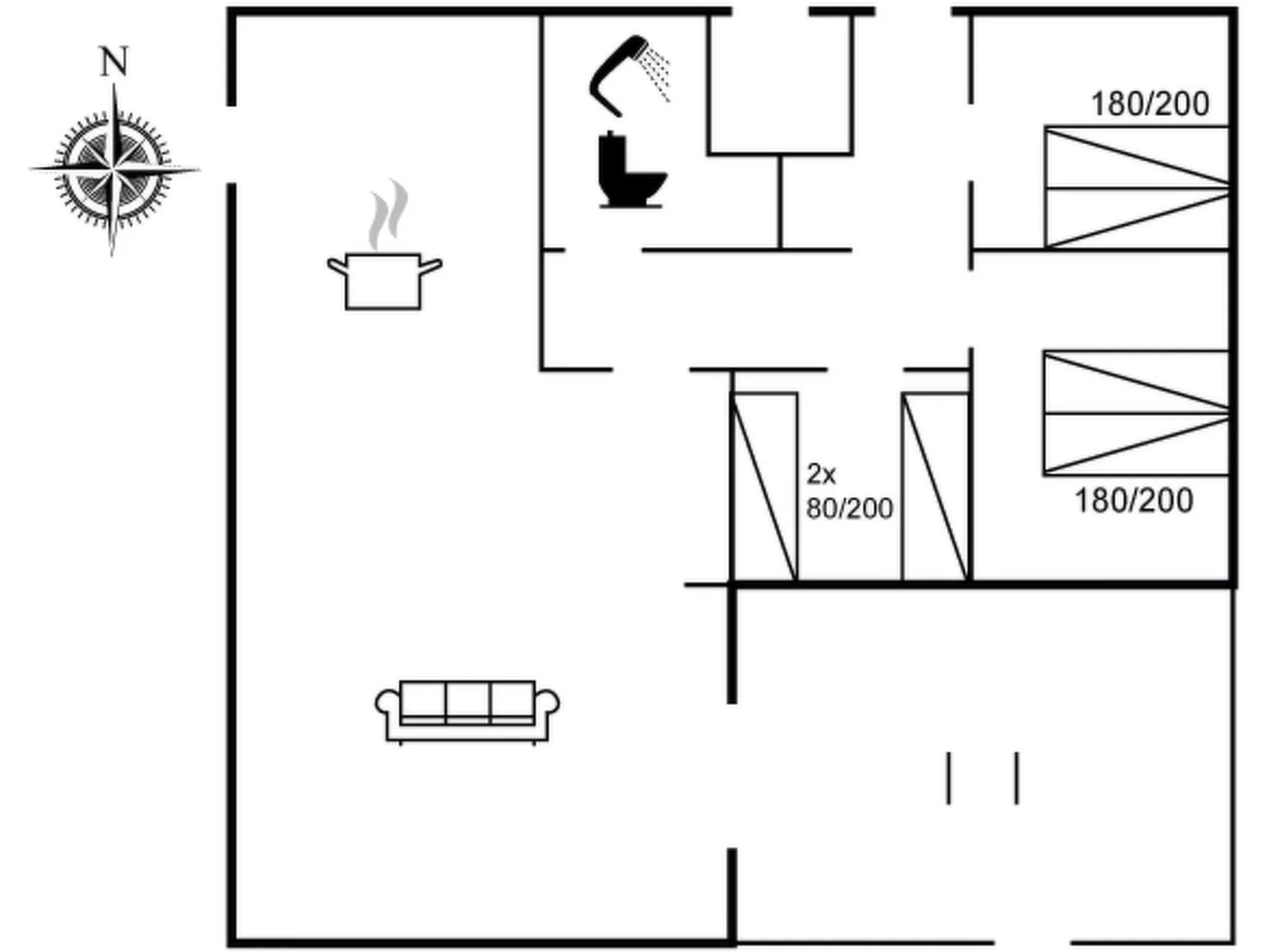 "Iken" - 500m from the sea