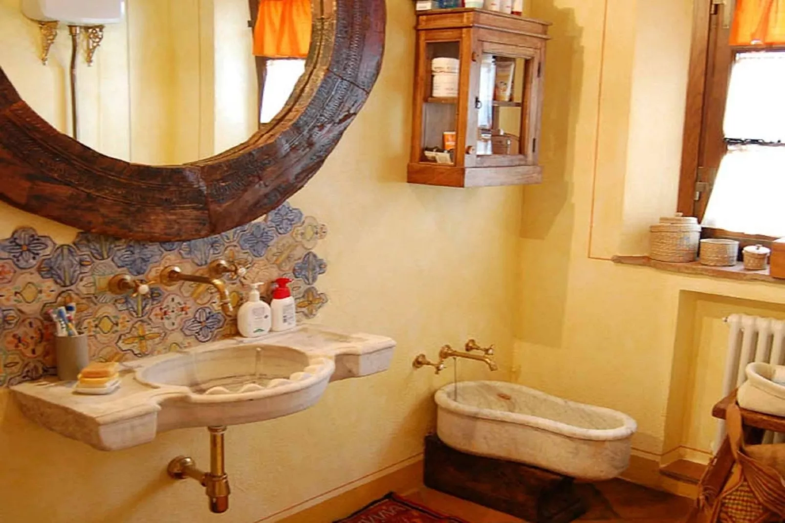 Poggio Aperto-Badkamer