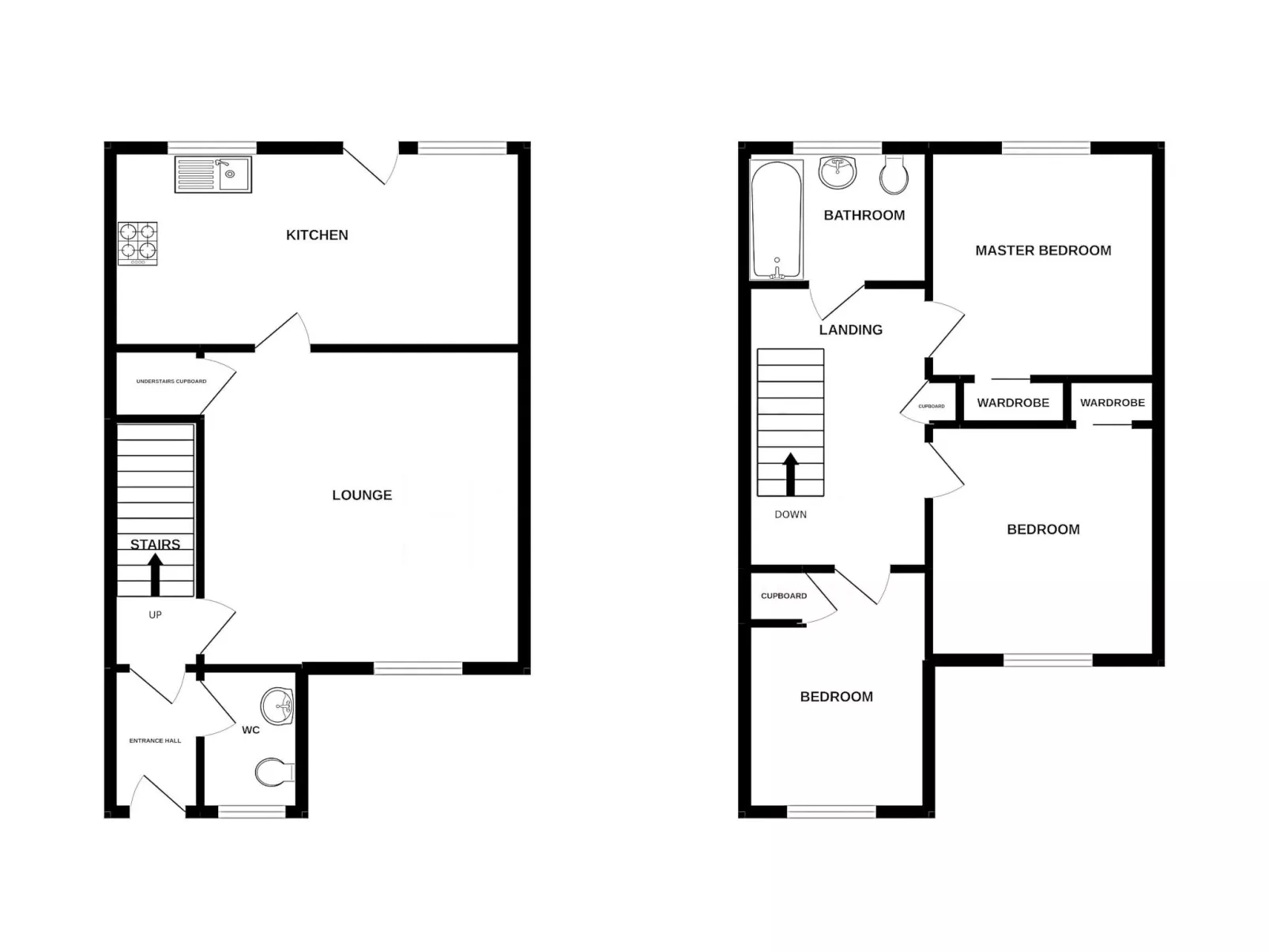 Cosagach Cottage-Binnen
