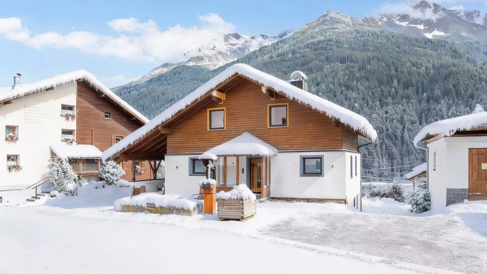 Alpenlodge Pettneu Lodge 1-Exterieur winter