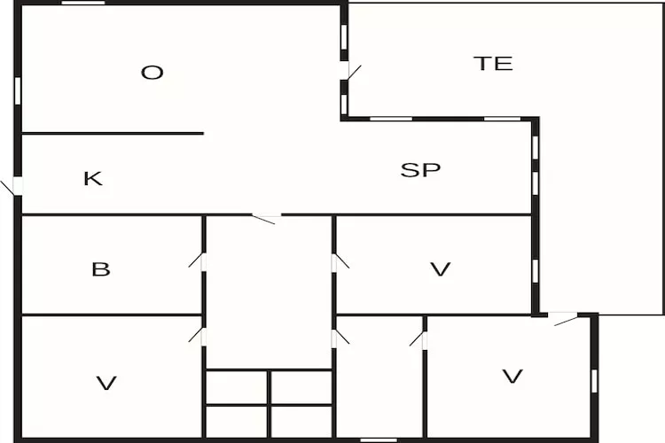 6 persoons vakantie huis in Brenderup Fyn-By Traum-Plattegrond