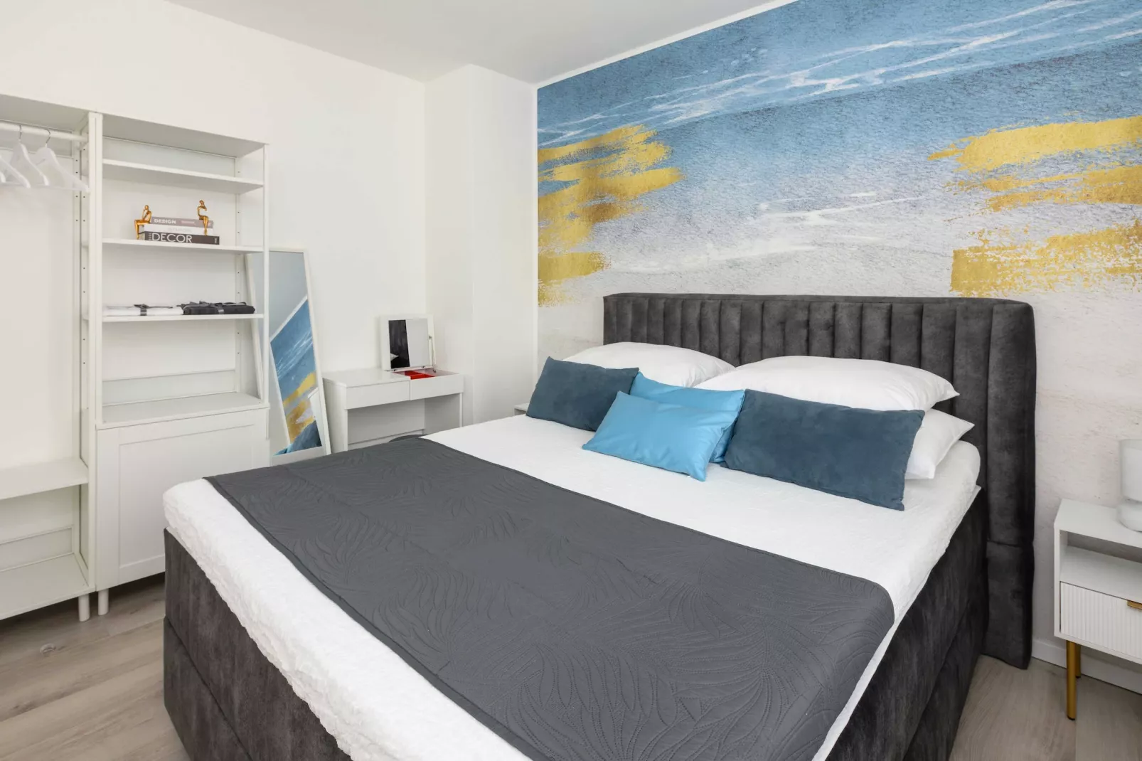 Villa Panorama Dubrovnik (A2) - Superior One Bedroom Apartment with Terrace and Sea View-Slaapkamer