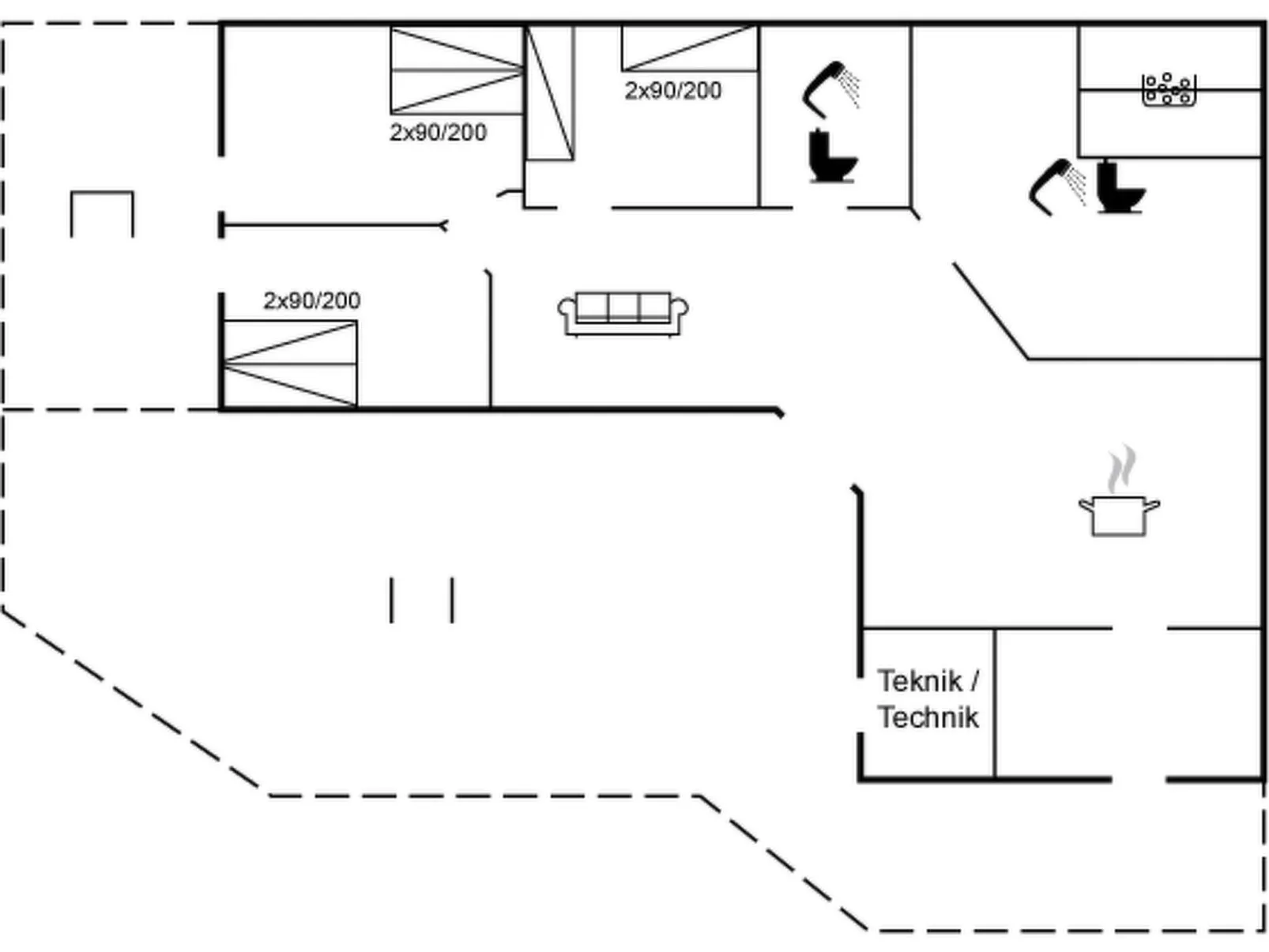 "Eikka" - 1km from the sea