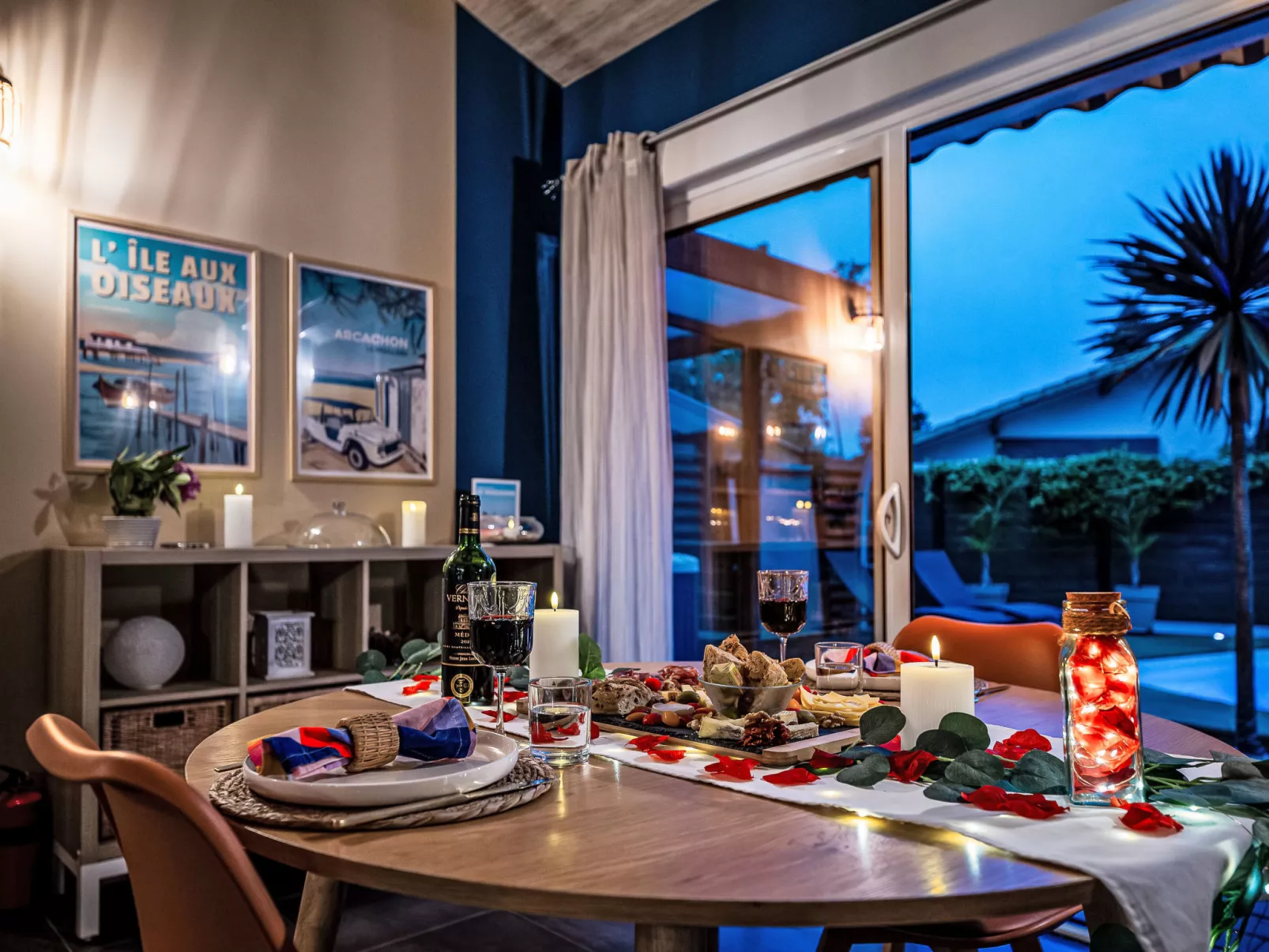 Villa Eden Bleu - Haus in Südlage mit beheiztem Pool und privatem Whirlpool - Binnen