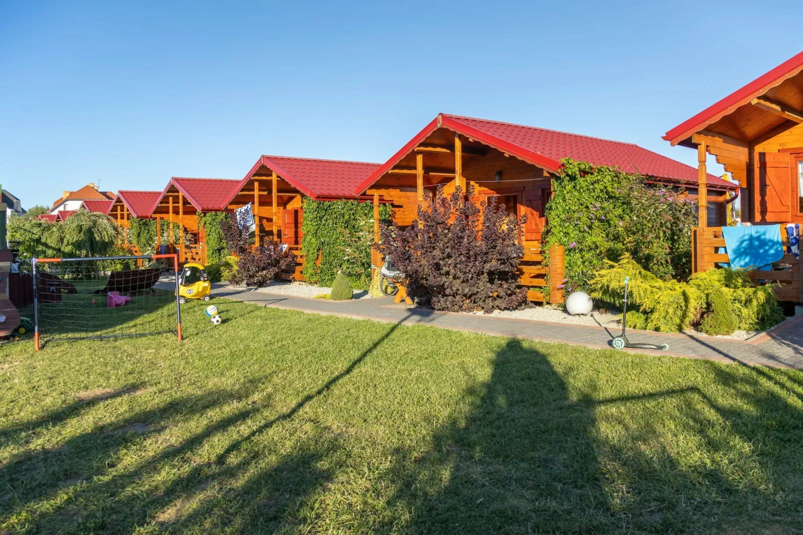 Parterowe domki wakacyjne dla 5 osób w Gąskach SPA w cenie pobytu