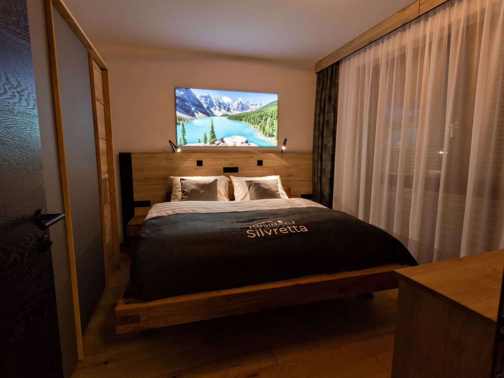 Moderne Wohnung mit einer wunderschönen Aussicht