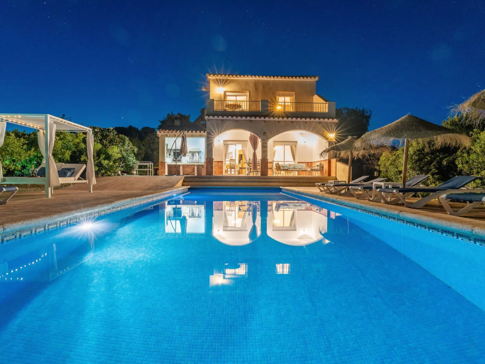 Villa Botin, beheizter Pool, AC, Meerblick