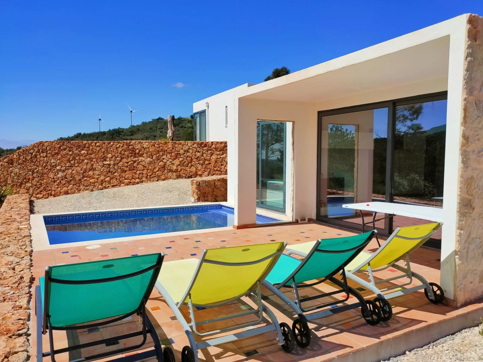 Villa mit privatem Pool - Casa da Bananeira