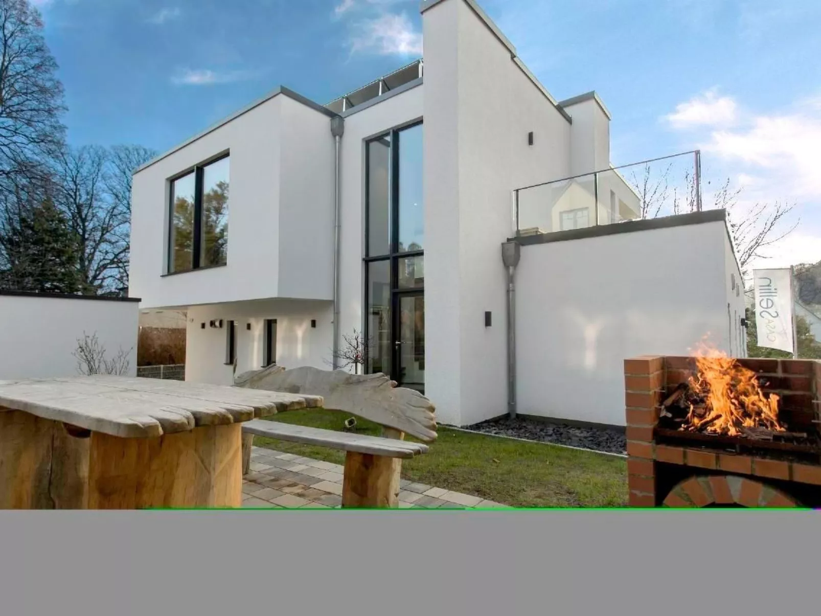 In Sellin mit Terrasse, Grill und Garten