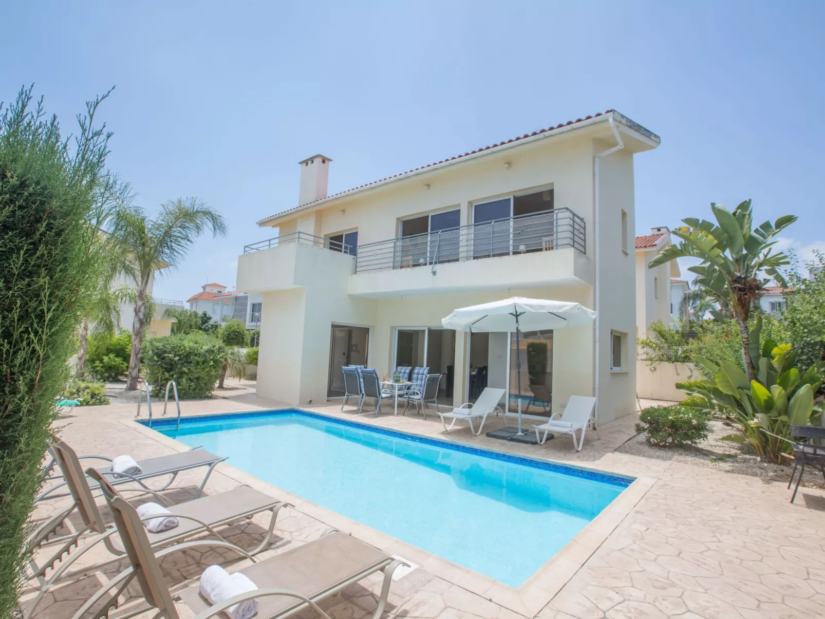 Wunderschöne Ferienvilla in Strandnähe