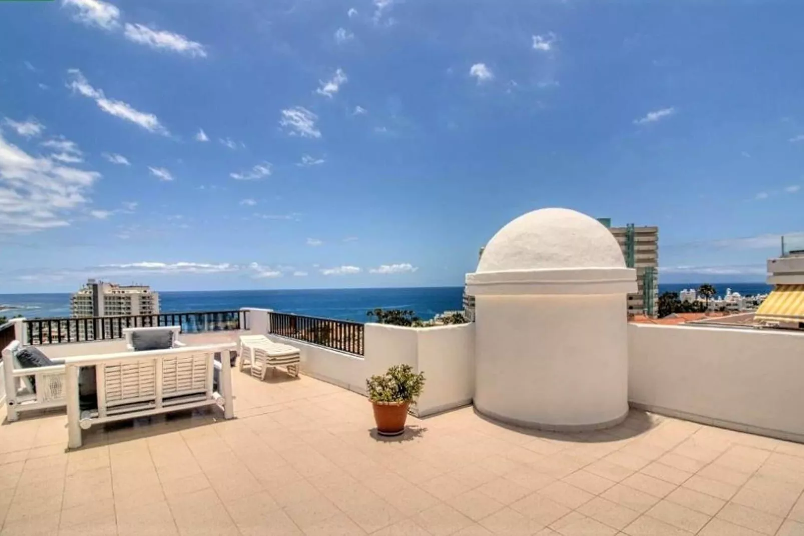 Luxury Penthouse Garajonay-Terrasbalkon