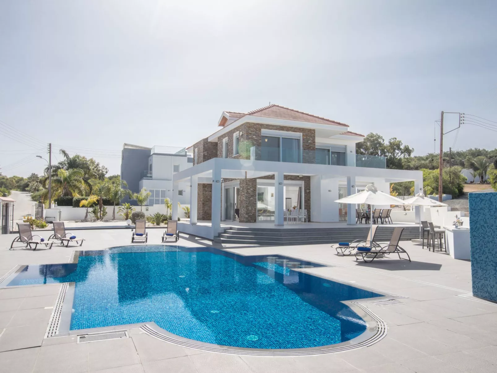 5 Schlafzimmer Privater Pool in Protaras Zentrum
