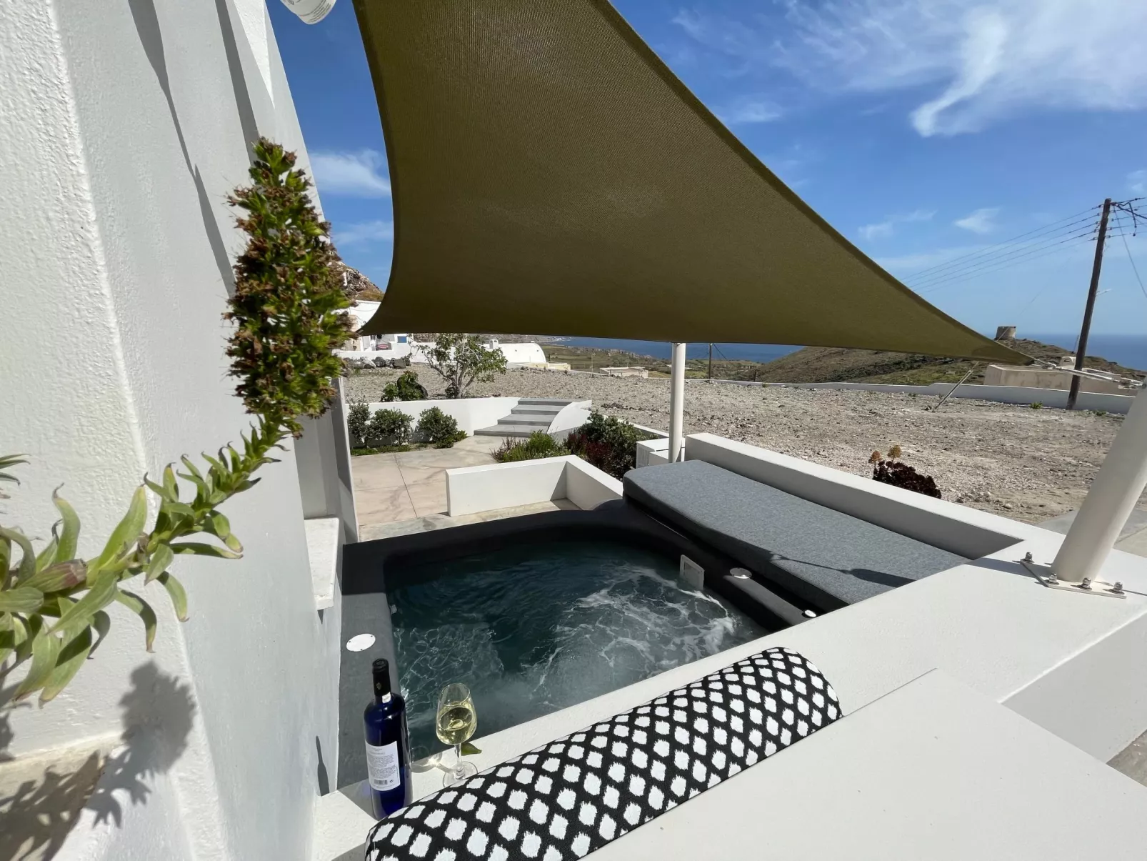 Villa Maria mit privatem Jacuzzi und Meerblick