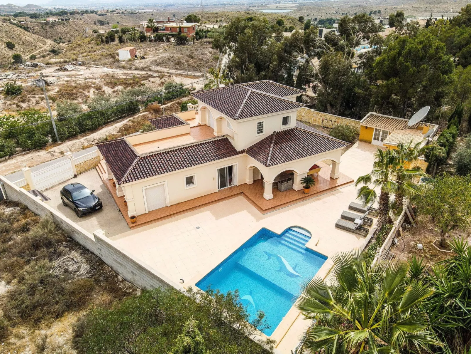 Villa Busot Alicante mit privatem Pool