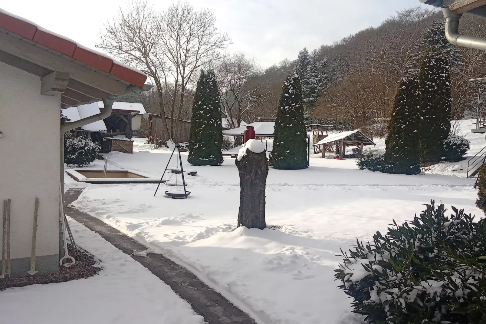 Am Ferienbauernhof - FW 5-Gebied winter 1km