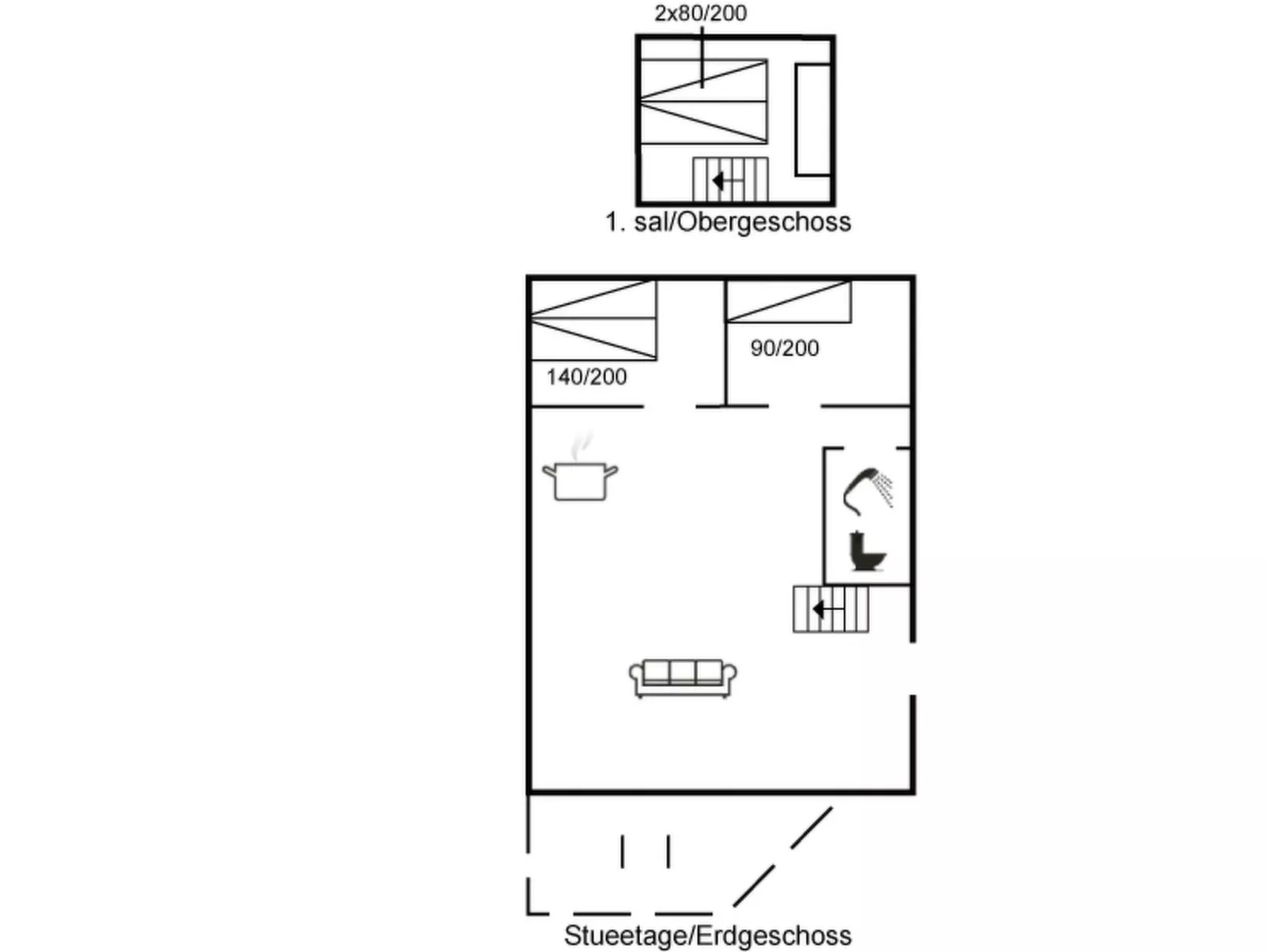 "Trugot" - 450m to the fjord