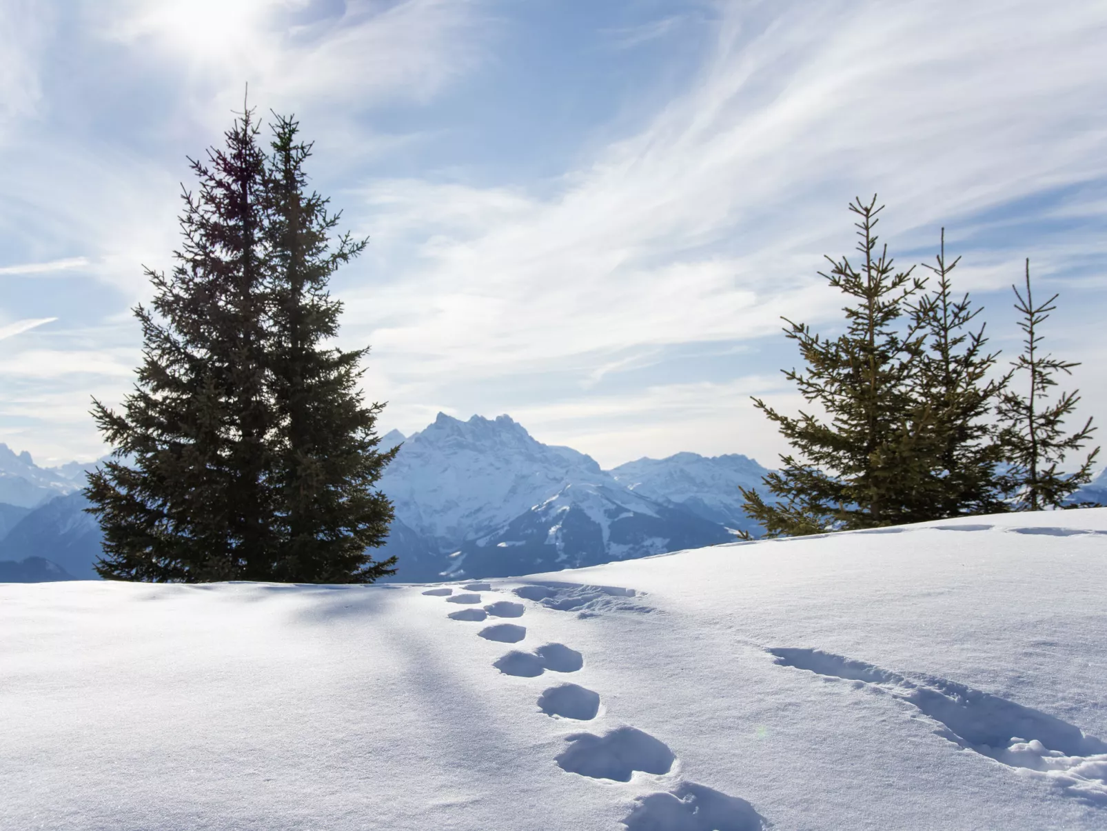 Le Mont Blanc 2-Omgeving