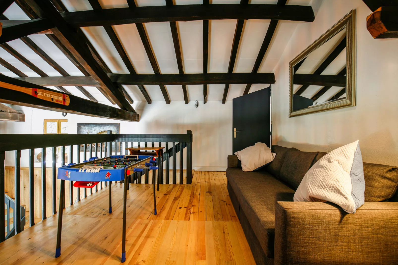 Domaine du pont vieux  Bâtiment principal/Annexe/chalet bois-Recreatieruimte