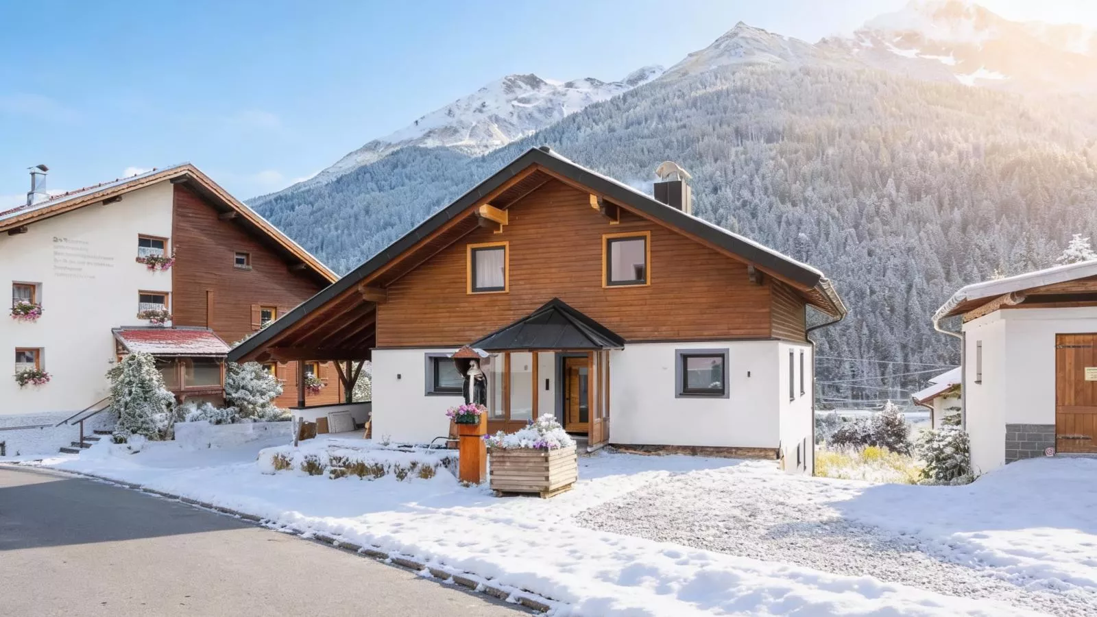 Alpenlodge Pettneu Lodge 1-Exterieur winter