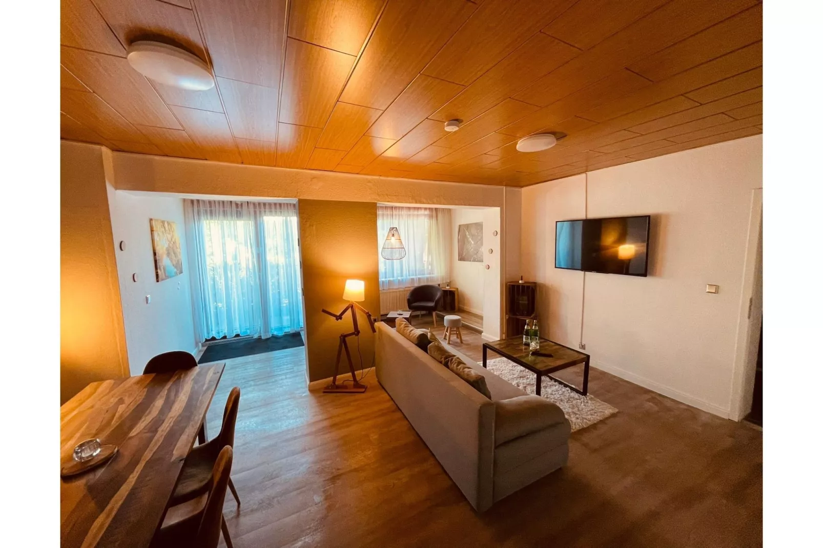 Ferienhaus Mein Bergblick 4 Pers-Woonkamer