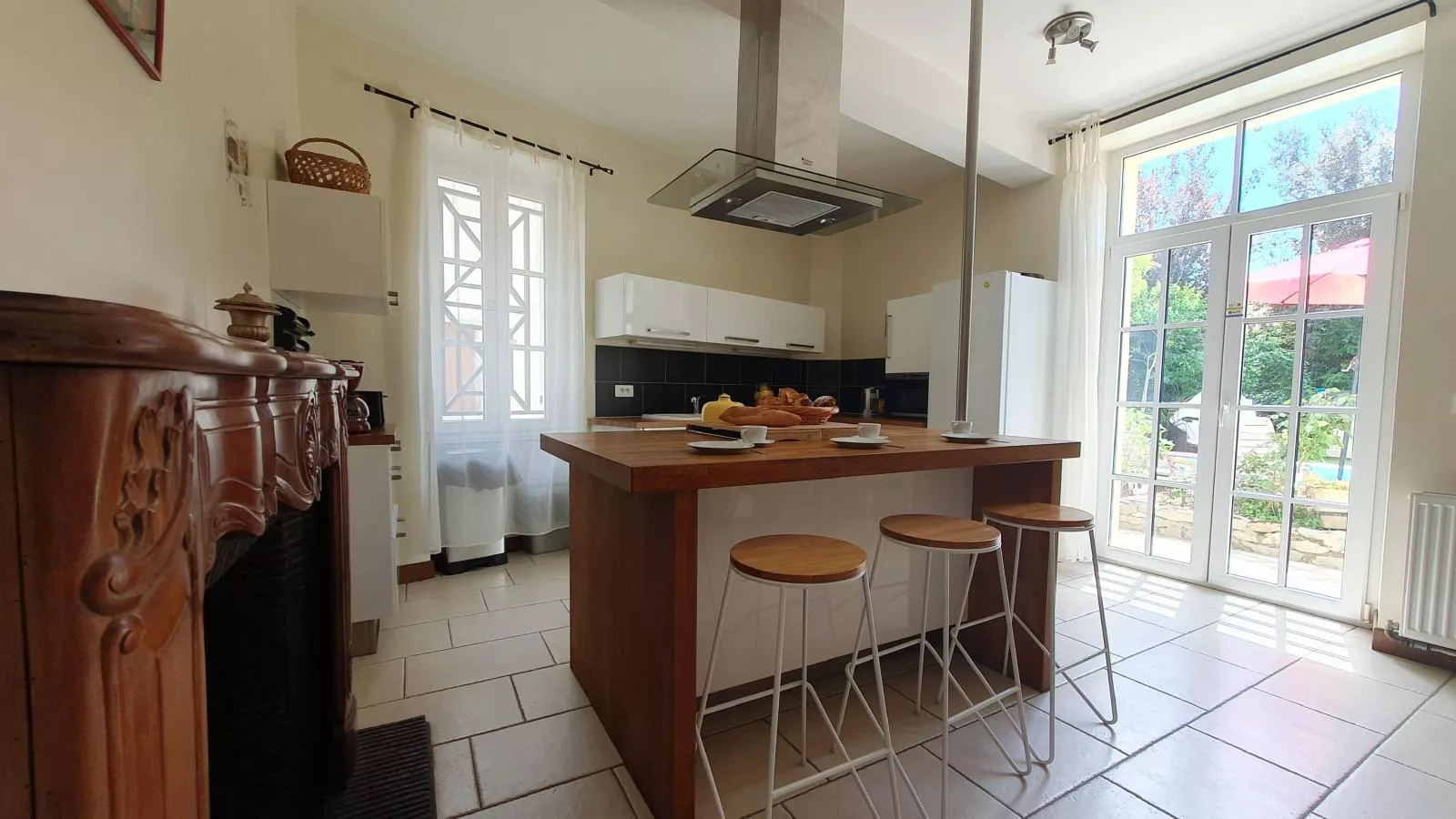 La maison des Vendangeurs 6-Keuken