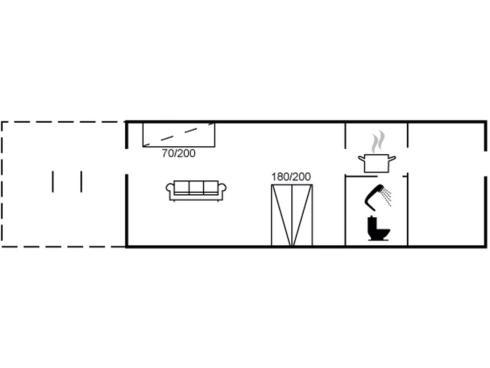 "Bengta" - 250m from the sea