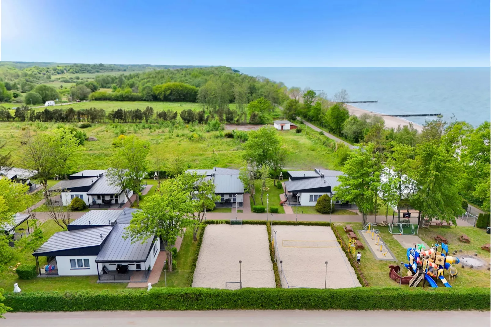 Domki 4-osobowe dla 3 osób