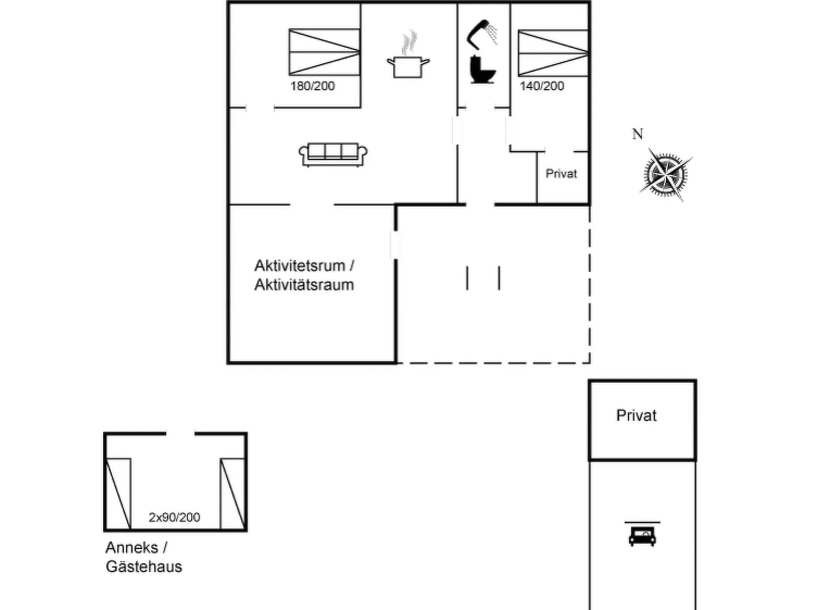 "Solvejg" - 280m from the sea