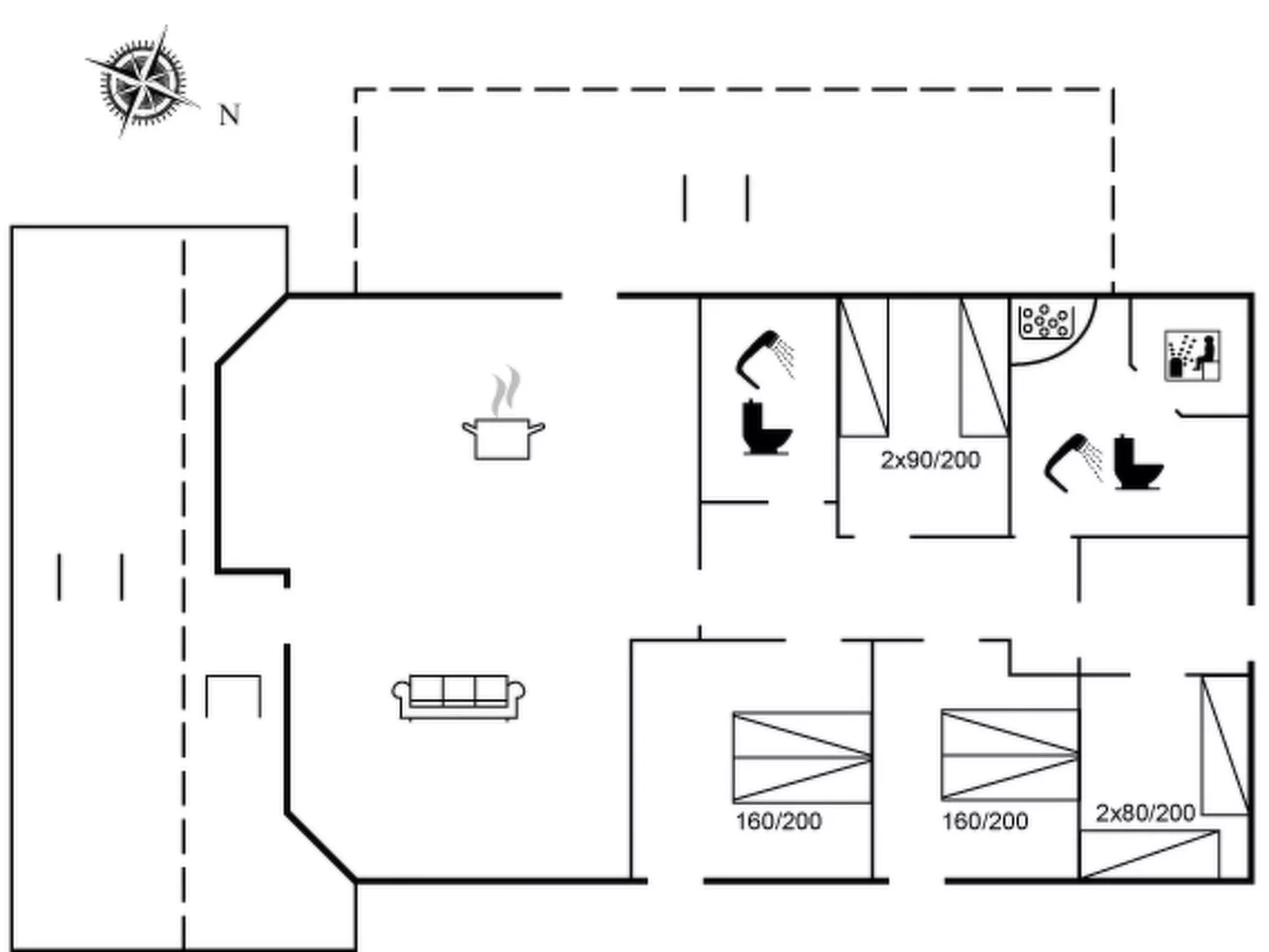 "Ubavka" - 100m from the sea