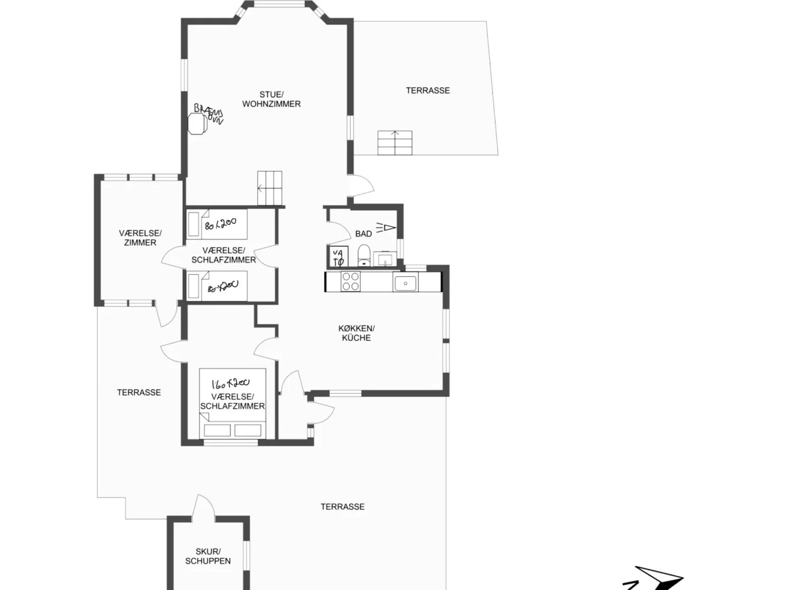 "Hanne" - 750m from the sea