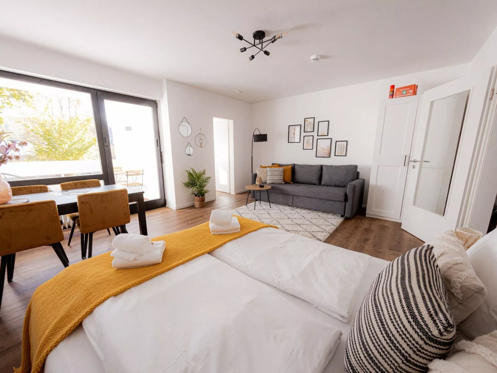 Come4Stay Passau - Apartment Seidenhof - Balkon
