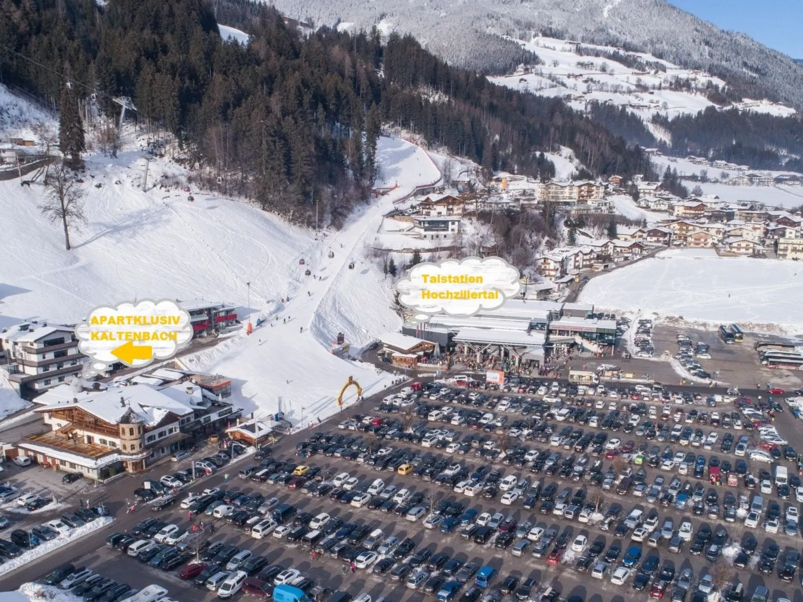 Wohnung in Kaltenbach mit Grill und Terrasse