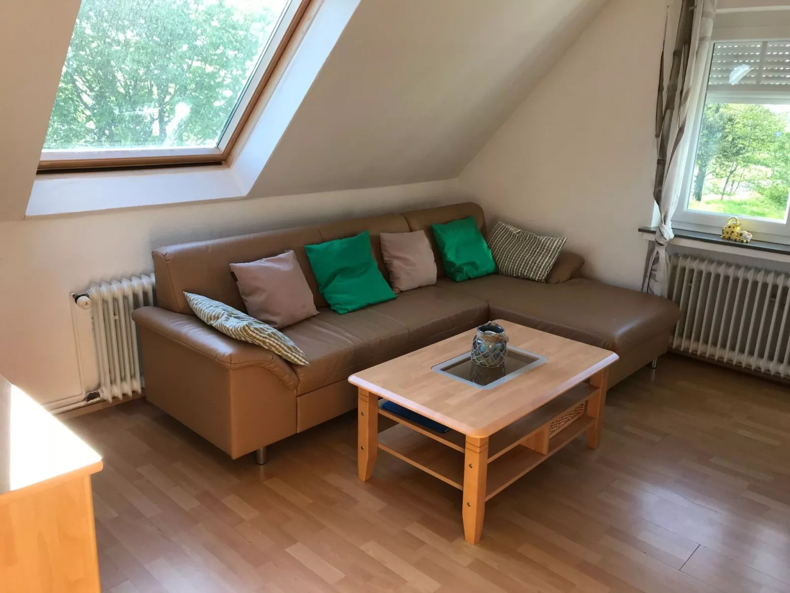 Große Wohnung in Nesse mit Garten und Terrasse