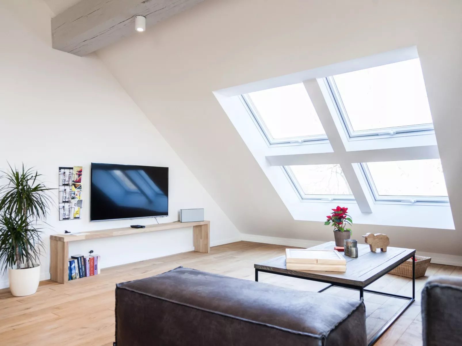 Hochwertige, helle FeWo mit Meerblick am Deich