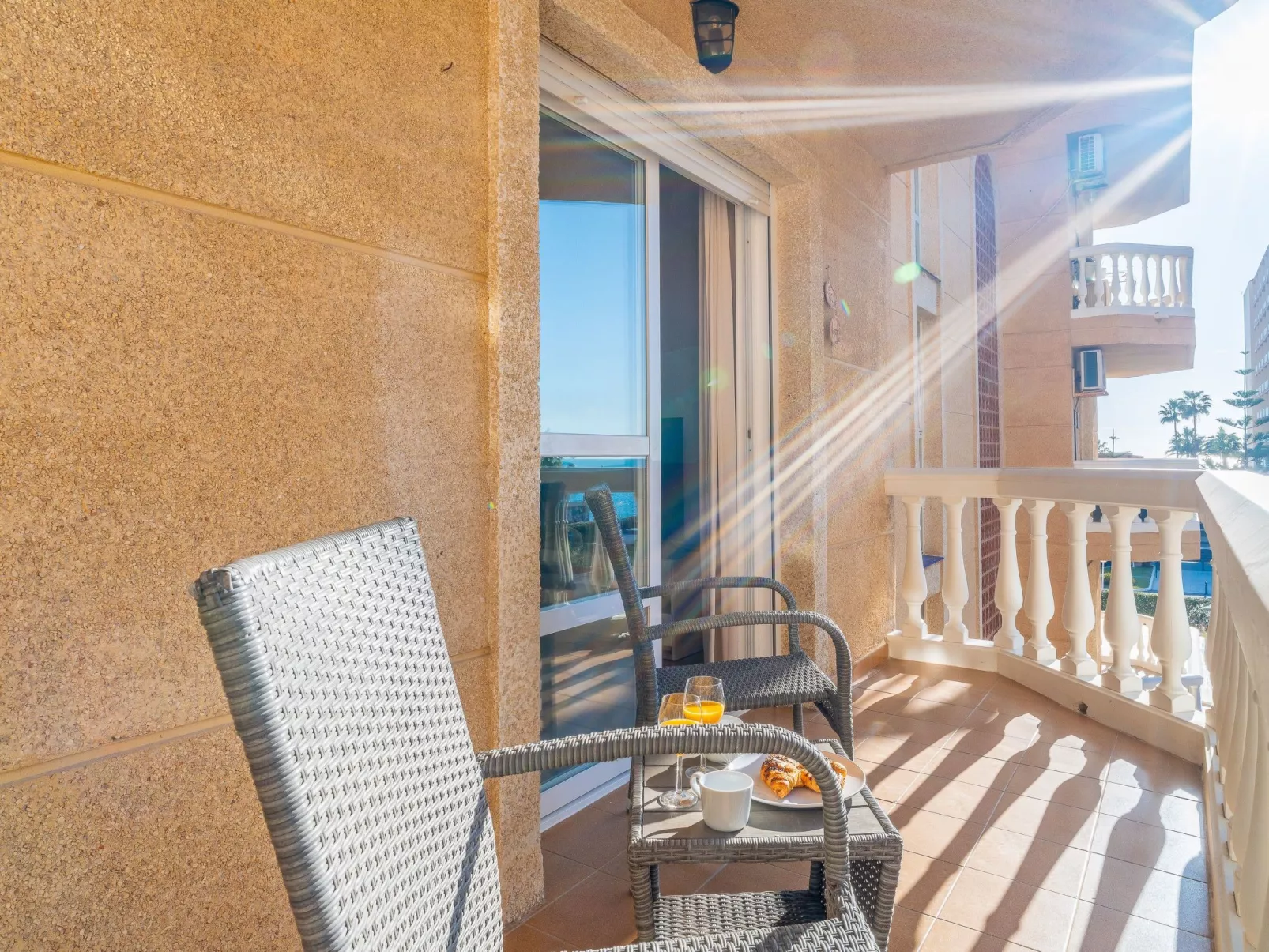 Strand, Golf, Guadalmar Málaga, in der Nähe des Flughafens