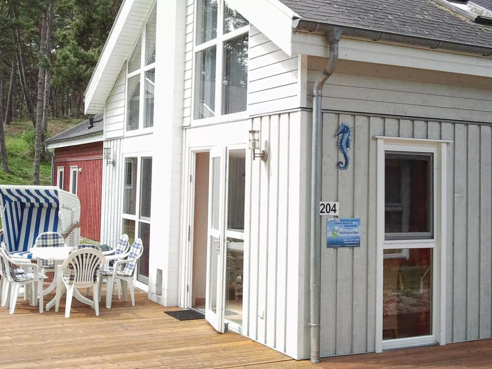 Strandnahes Ferienhaus Seepferdchen
