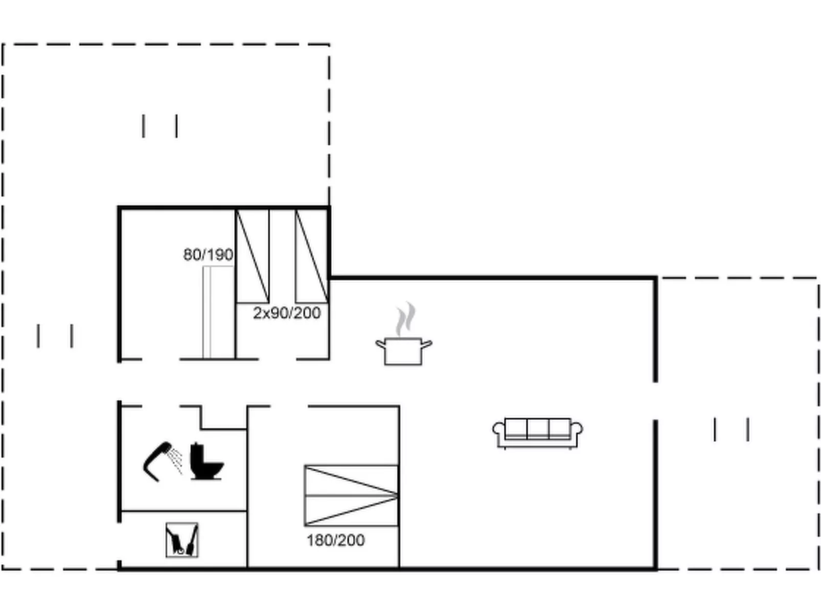 "Josef" - 1.2km from the sea