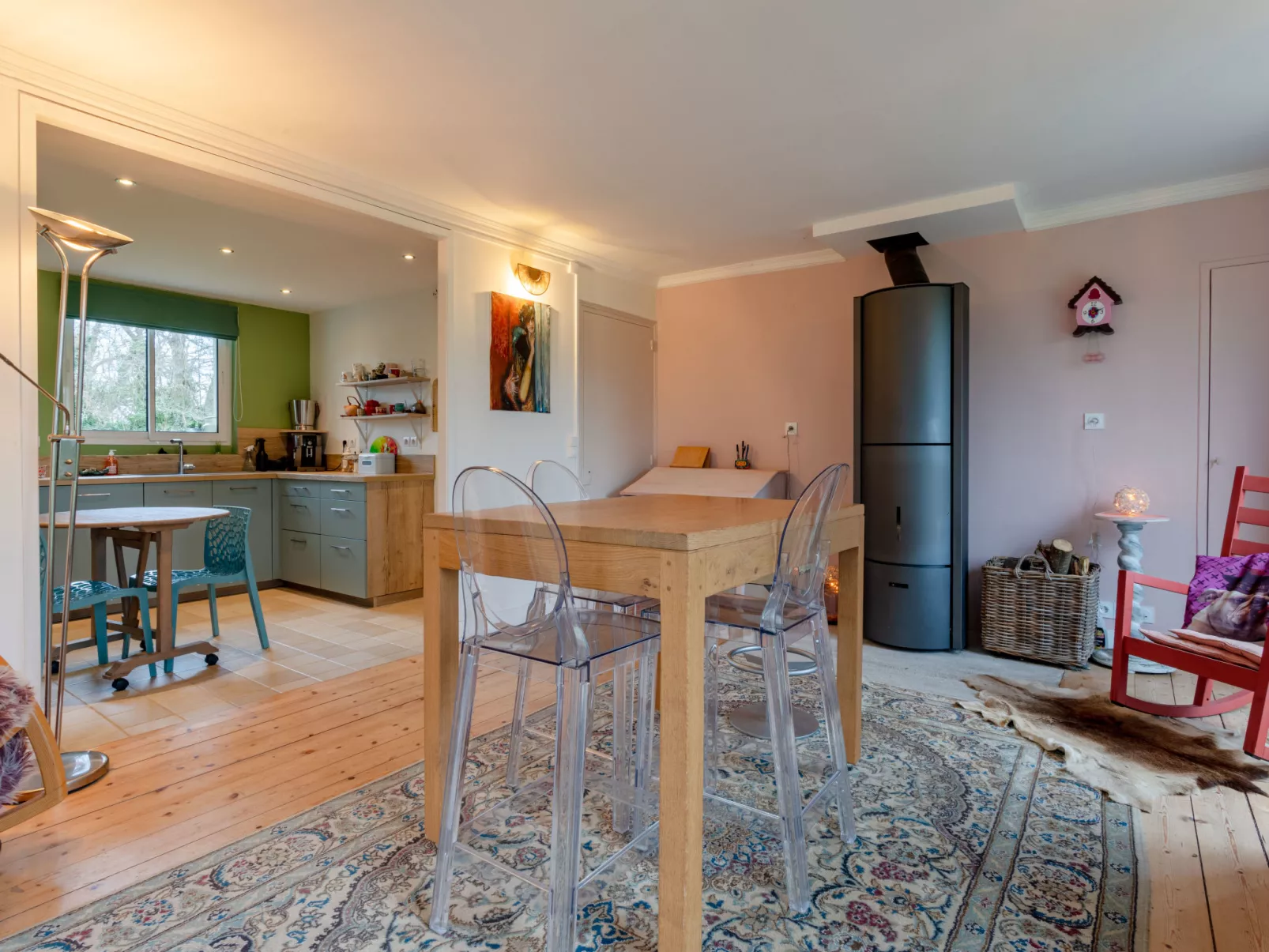 La maison du cavalier bleu