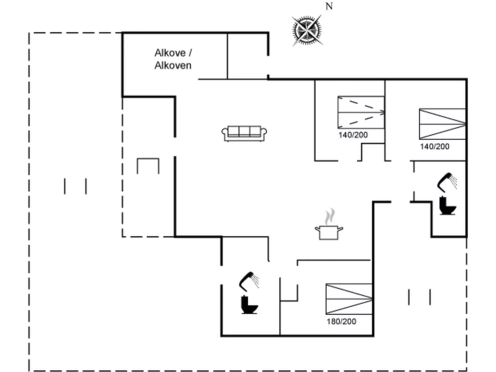 "Galatia" - 1.4km from the sea