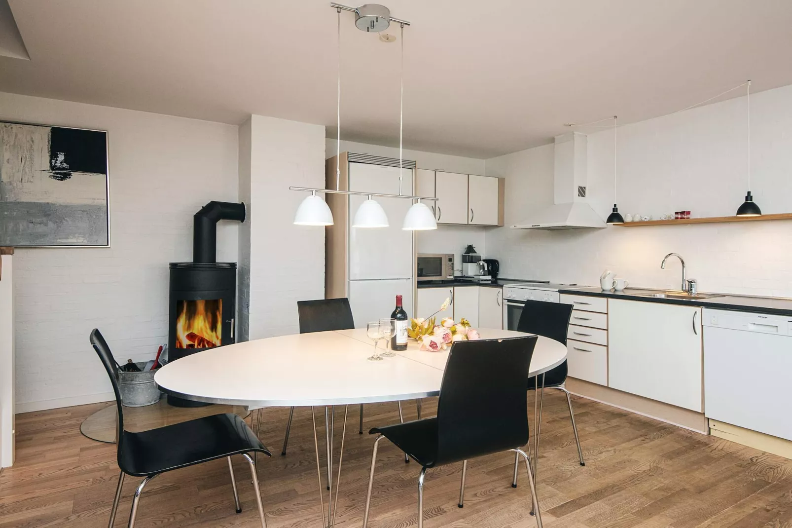 Moderne Strandtoevlucht in Blavand-By Traum-Binnen