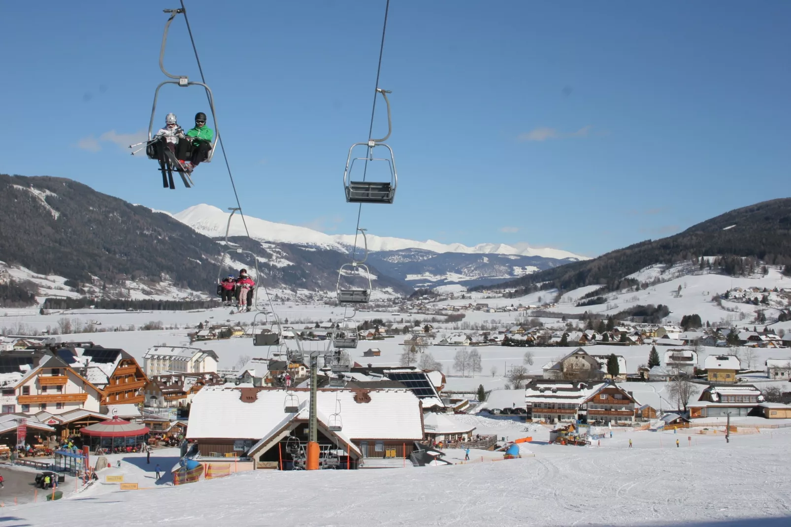 Apartment Blick am Mur-Gebied winter 1km