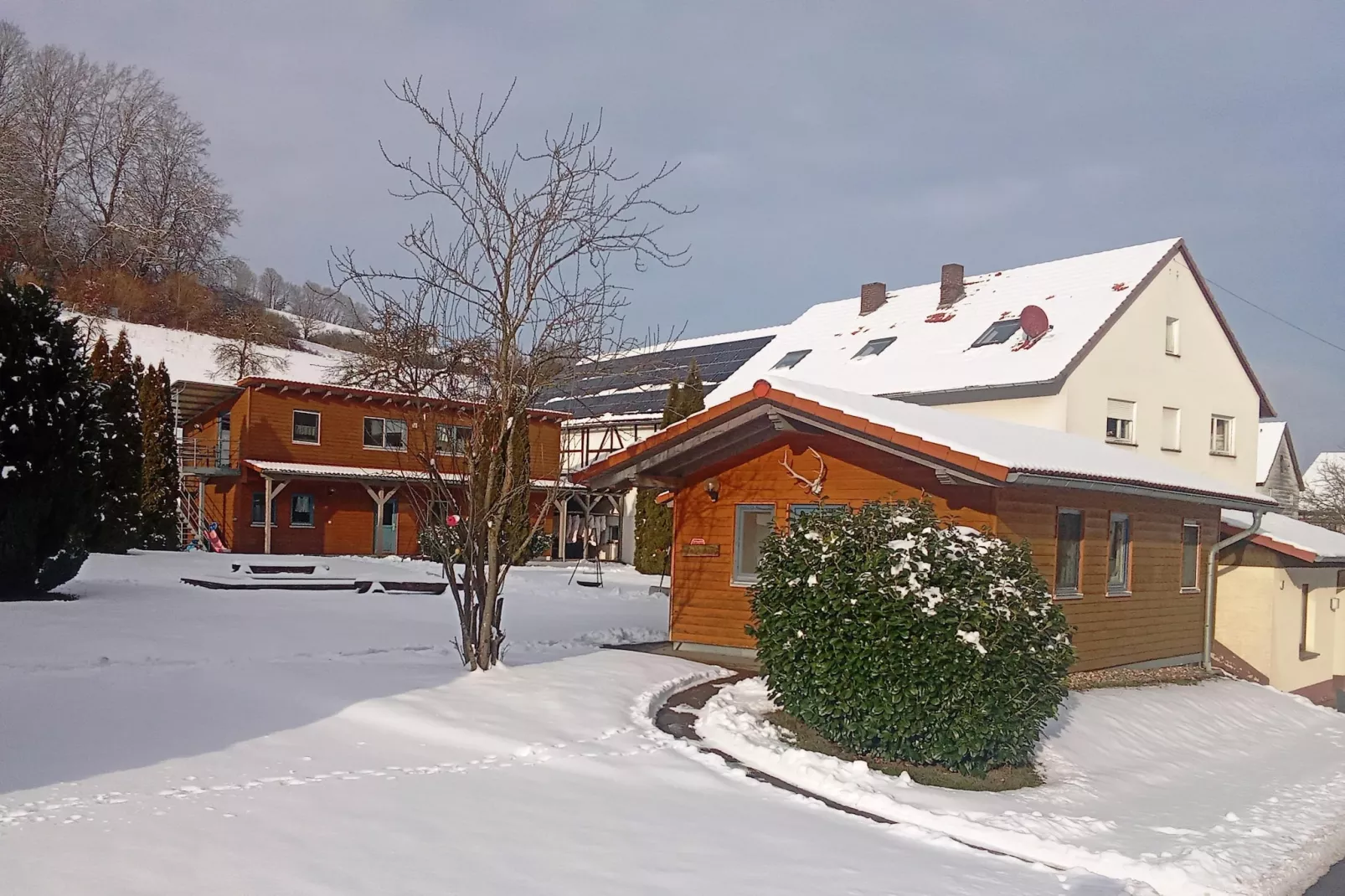 Am Ferienbauernhof - FW 7-Gebied winter 1km