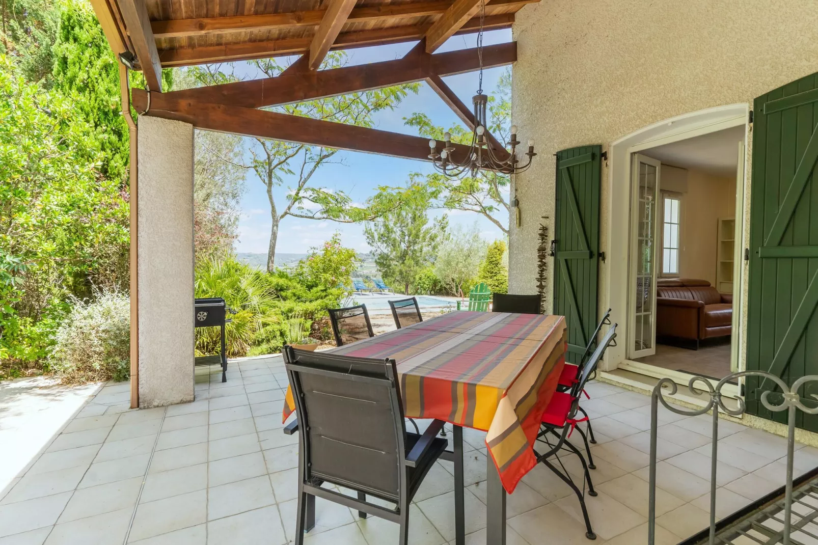 Villa Couloumiez-Terrasbalkon