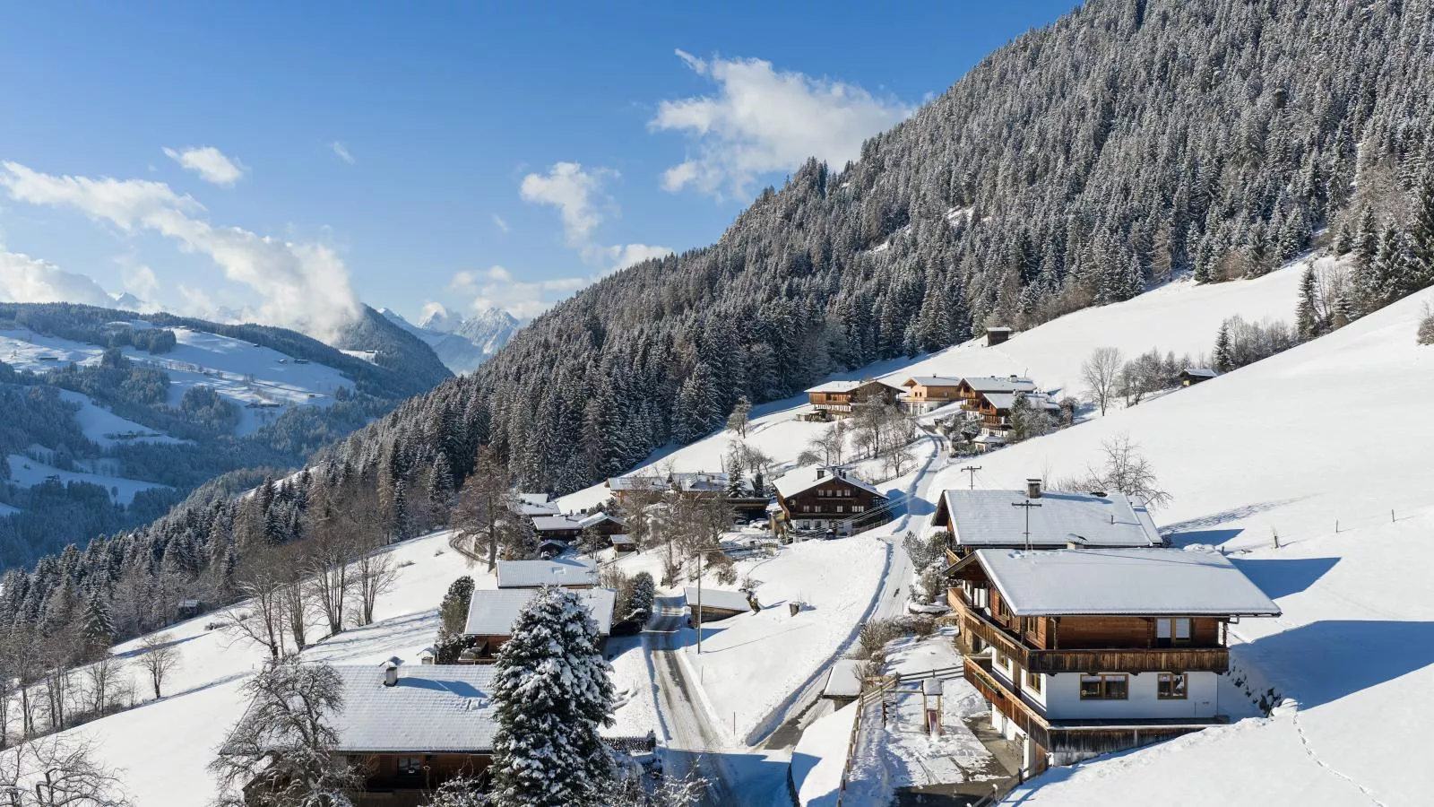 Tirola Chalet Alpbach-Exterieur winter
