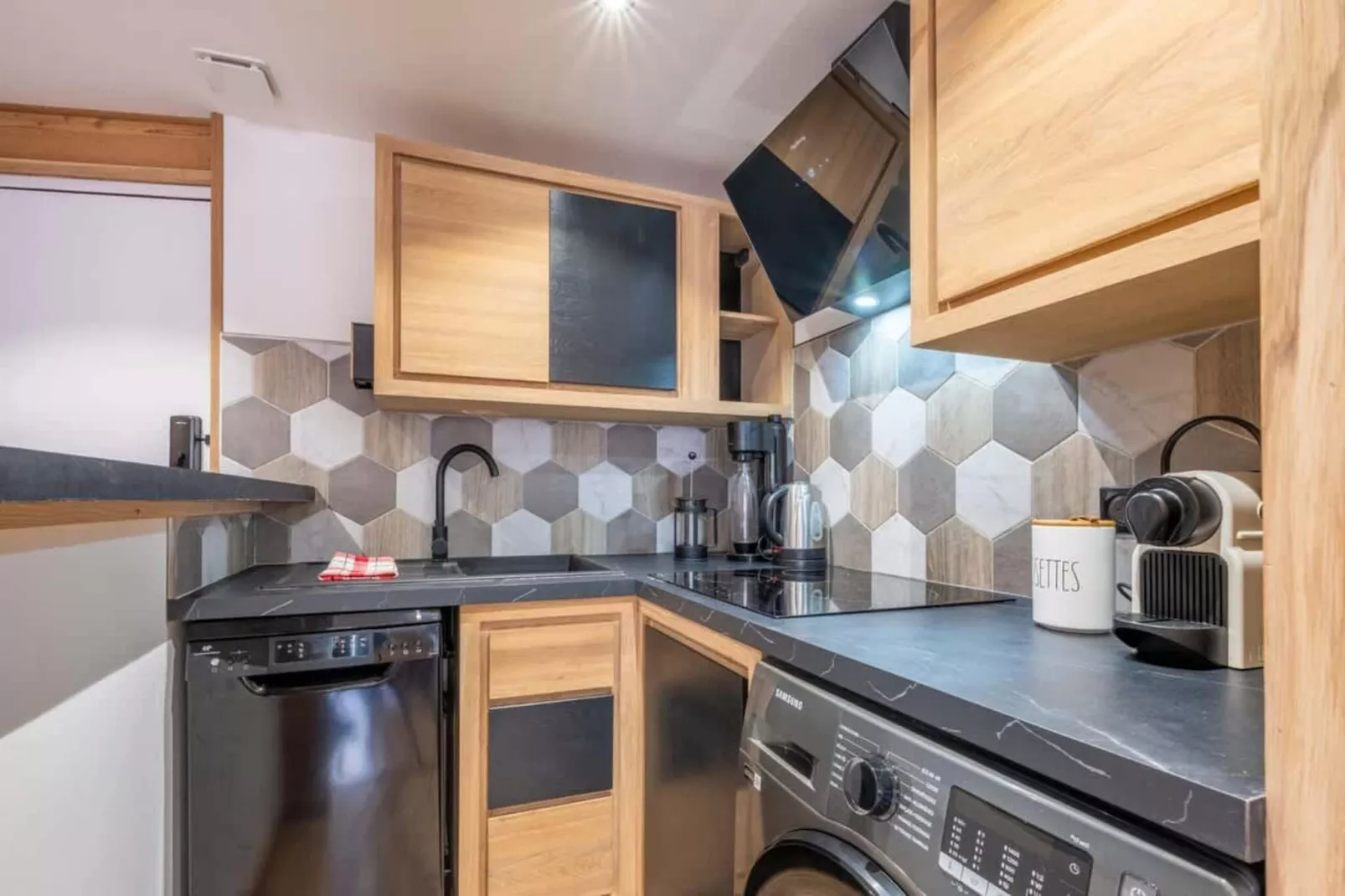 Appartement "chalet" avec parking vue imprenable