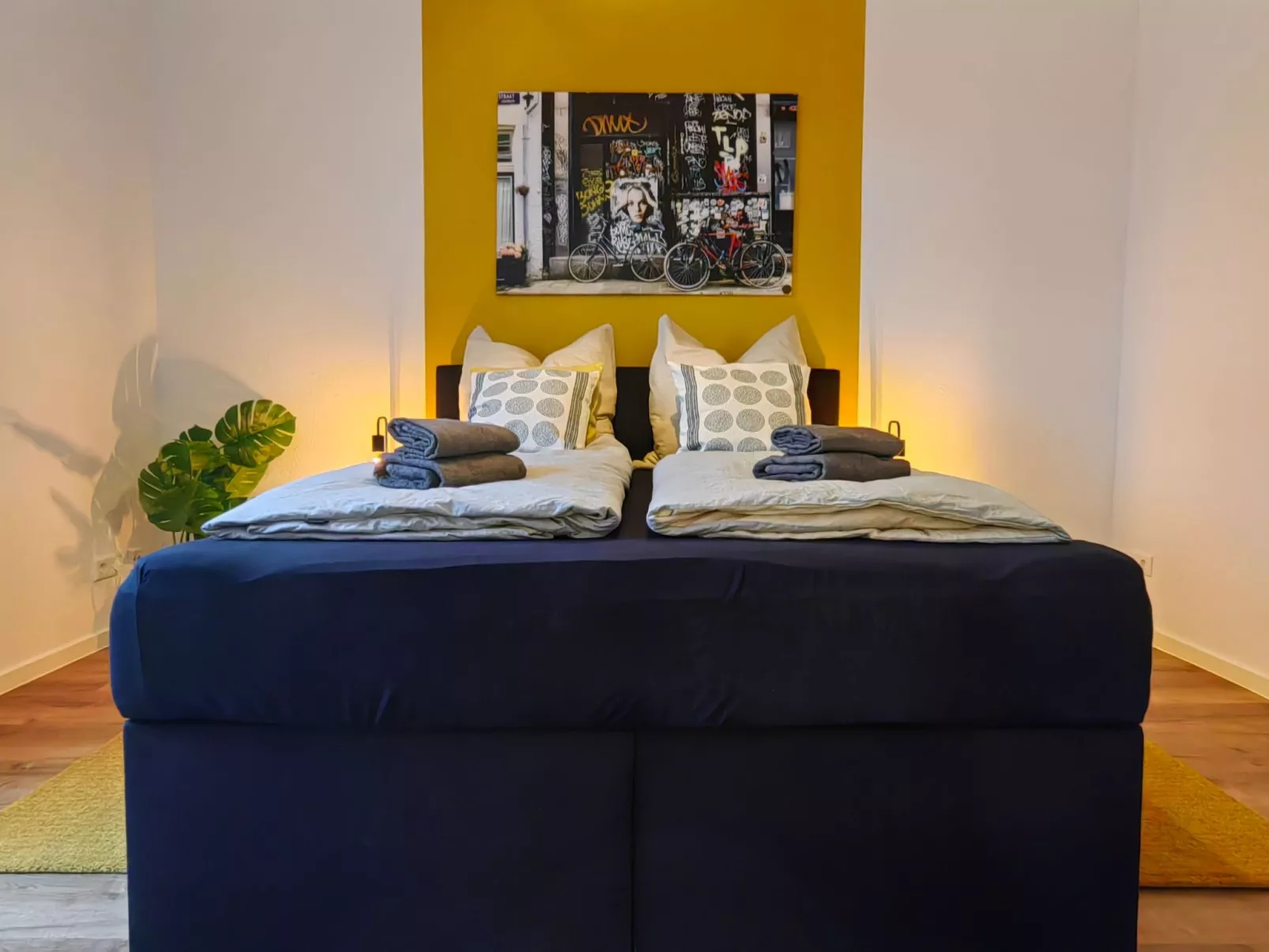 250m Rhein - ruhiges Apartement nähe Hbf -K-111-S