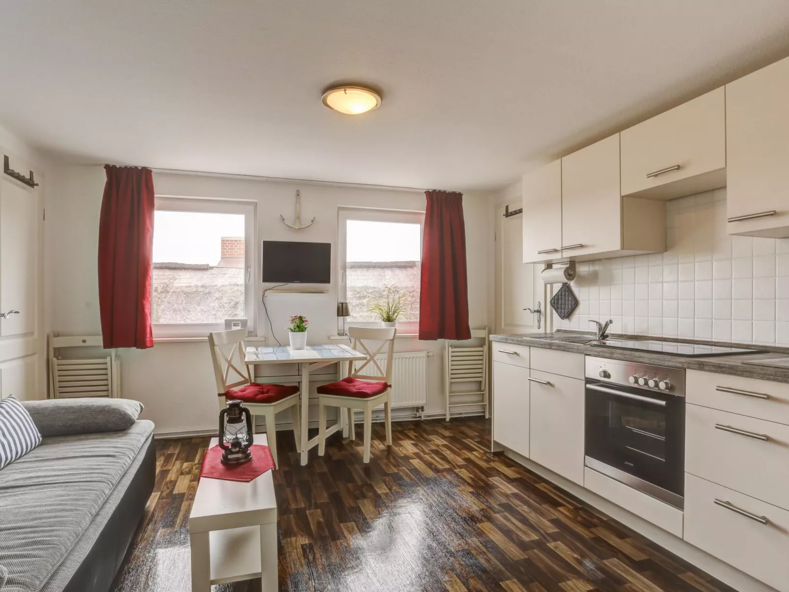 Wohnung für sechs Personen im Dachgeschoss