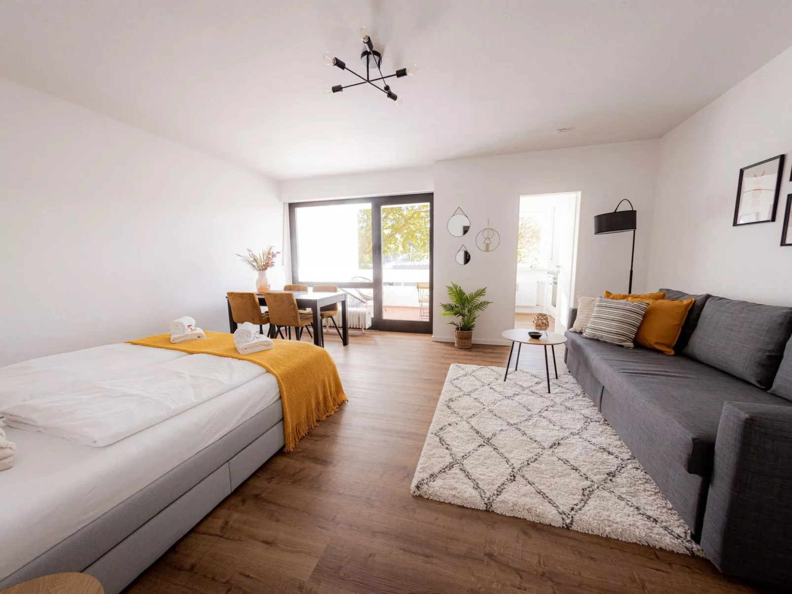 Come4Stay Passau - Apartment Seidenhof - Balkon